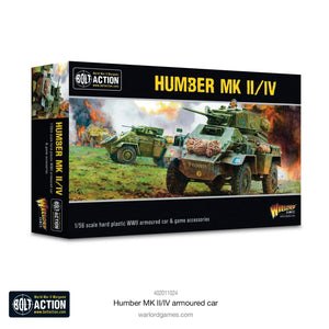 Bolt Action Humber Mk II/IV Armoured Car New - Tistaminis