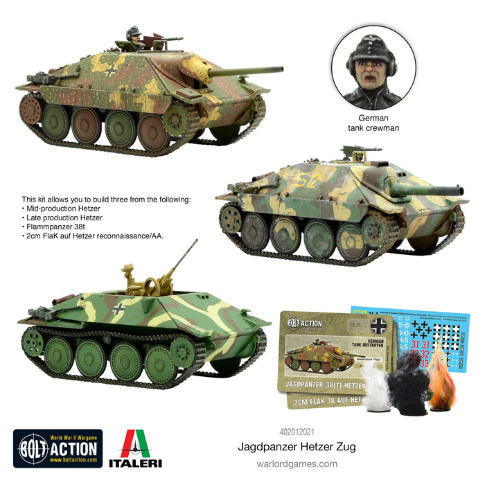 Bolt Action German Hetzer Zug New - Tistaminis