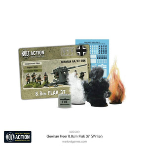 Bolt Action German Heer 8.8cm Flak 37 (Winter) New - Tistaminis
