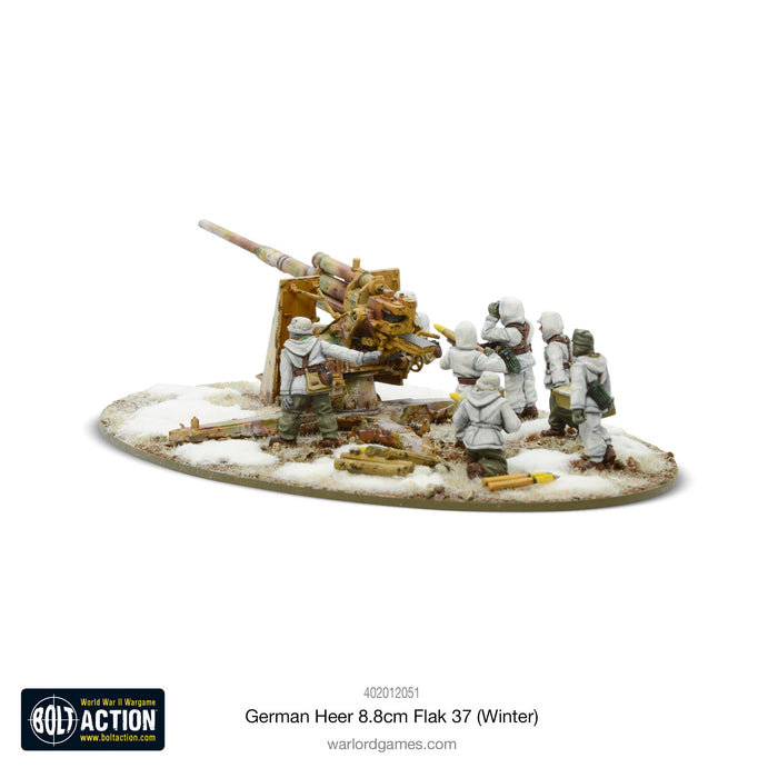 Bolt Action German Heer 8.8cm Flak 37 (Winter) New - Tistaminis