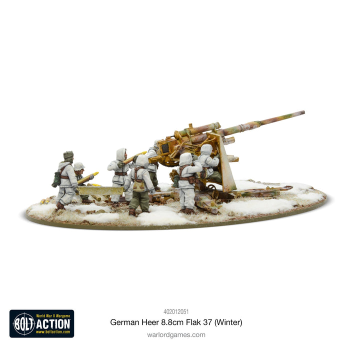 Bolt Action German Heer 8.8cm Flak 37 (Winter) New - Tistaminis