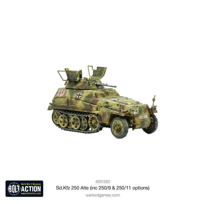 Bolt Action German SD.KFZ 250 (Alte) Half-Track New - Tistaminis