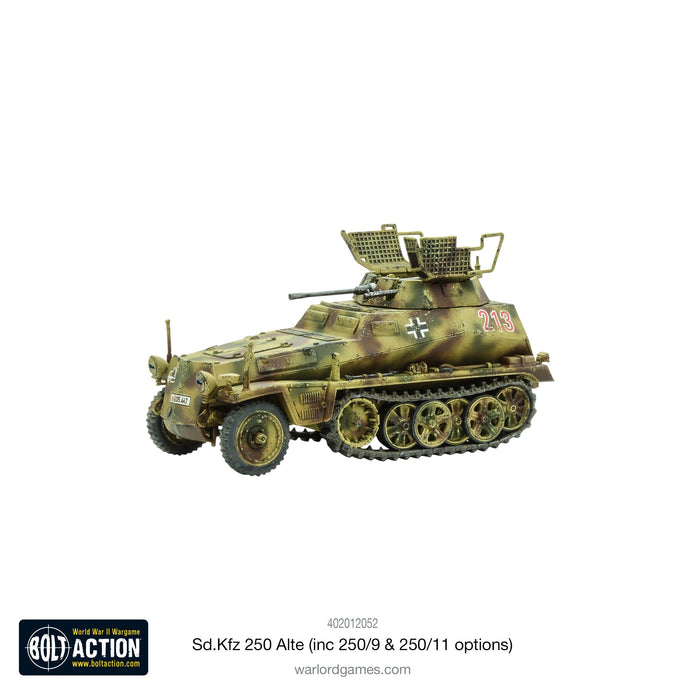 Bolt Action German SD.KFZ 250 (Alte) Half-Track New - Tistaminis