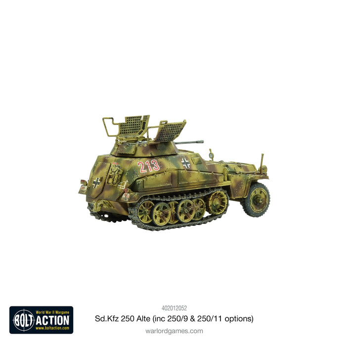 Bolt Action German SD.KFZ 250 (Alte) Half-Track New - Tistaminis