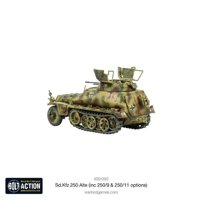 Bolt Action German SD.KFZ 250 (Alte) Half-Track New - Tistaminis