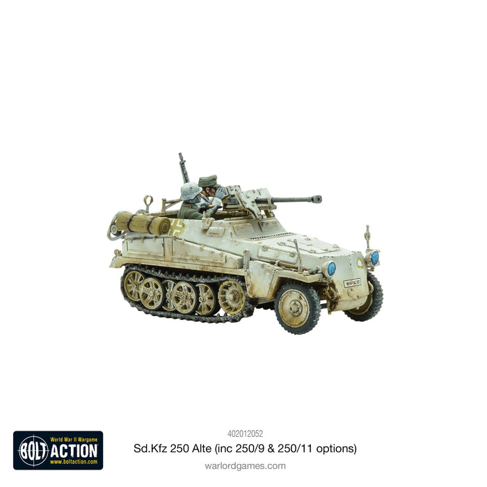 Bolt Action German SD.KFZ 250 (Alte) Half-Track New - Tistaminis