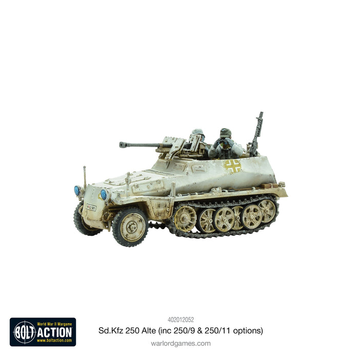 Bolt Action German SD.KFZ 250 (Alte) Half-Track New - Tistaminis