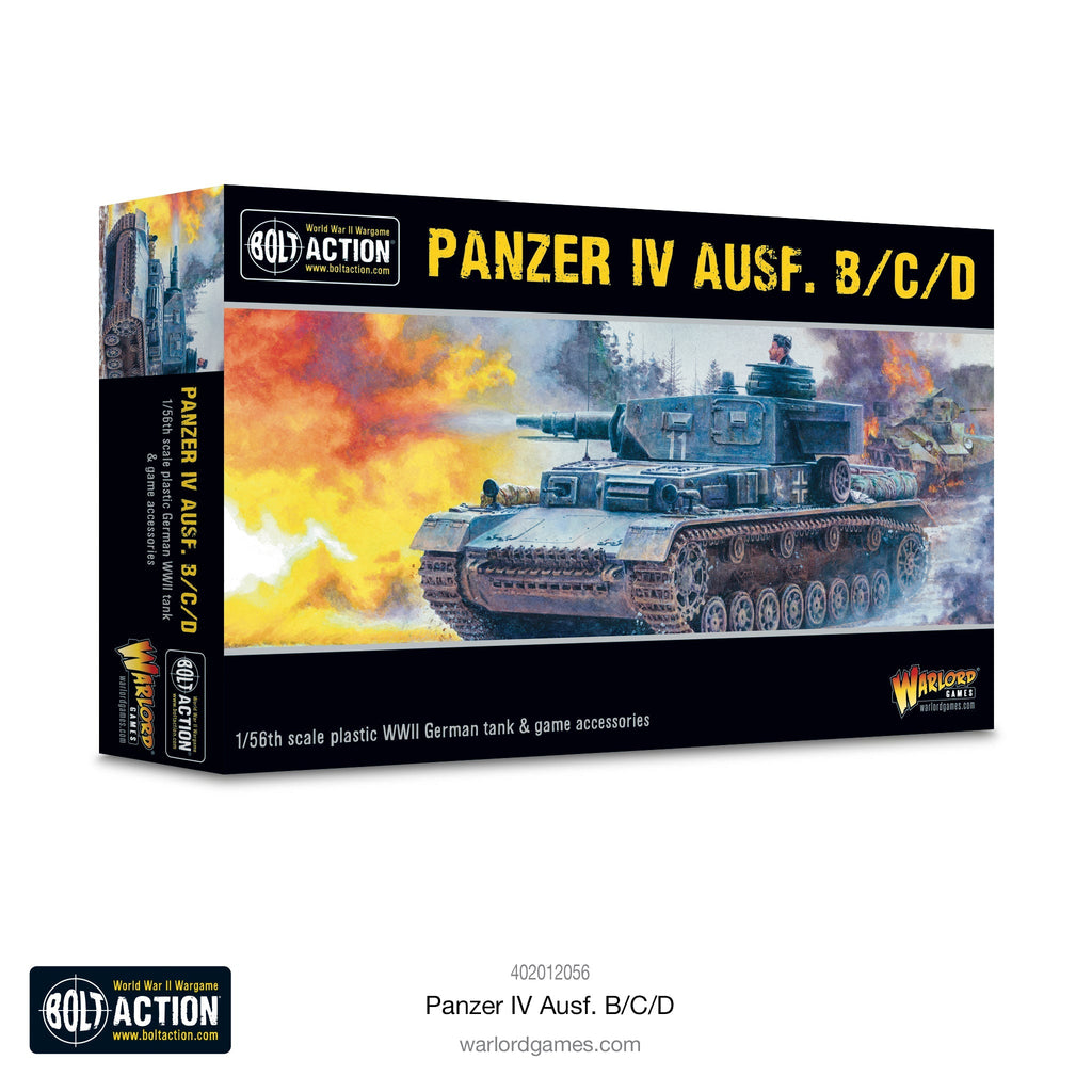Bolt Action German Panzer IV Ausf. B/C/D Dec 2023 Pre-Order - Tistaminis