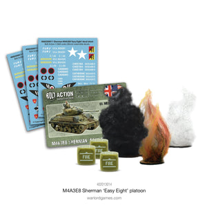 Bolt Action M4A3E8 Sherman Easy Eight platoon New - Tistaminis