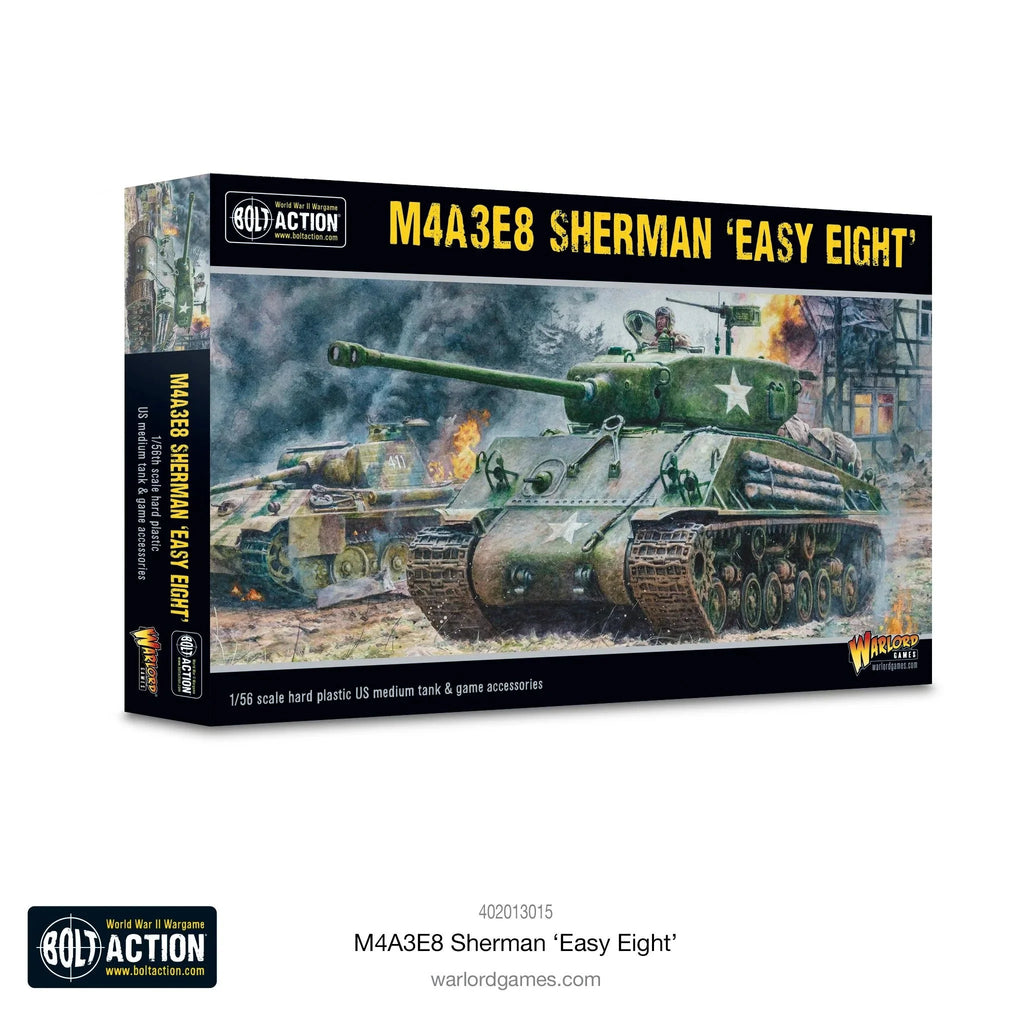 Bolt Action American M4A3E8 Sherman Easy Eight New - Tistaminis