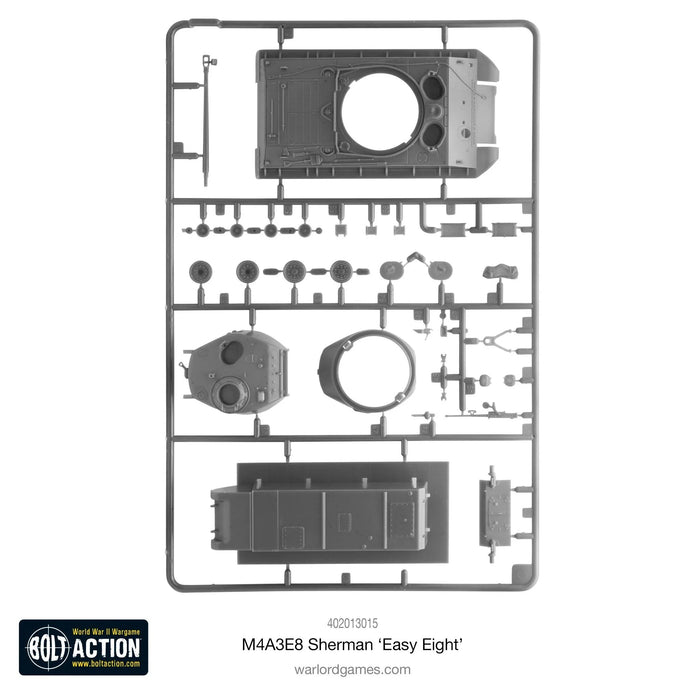 Bolt Action American M4A3E8 Sherman Easy Eight New - Tistaminis