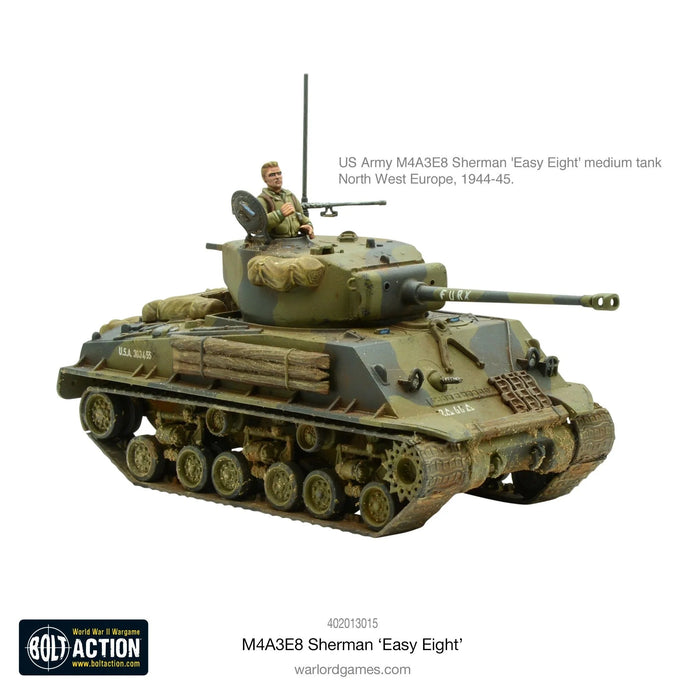 Bolt Action American M4A3E8 Sherman Easy Eight New - Tistaminis