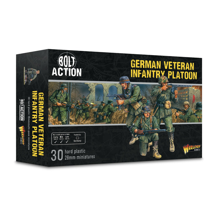 Bolt Action German Veteran Infantry Platoon Jan 30 Pre-Order