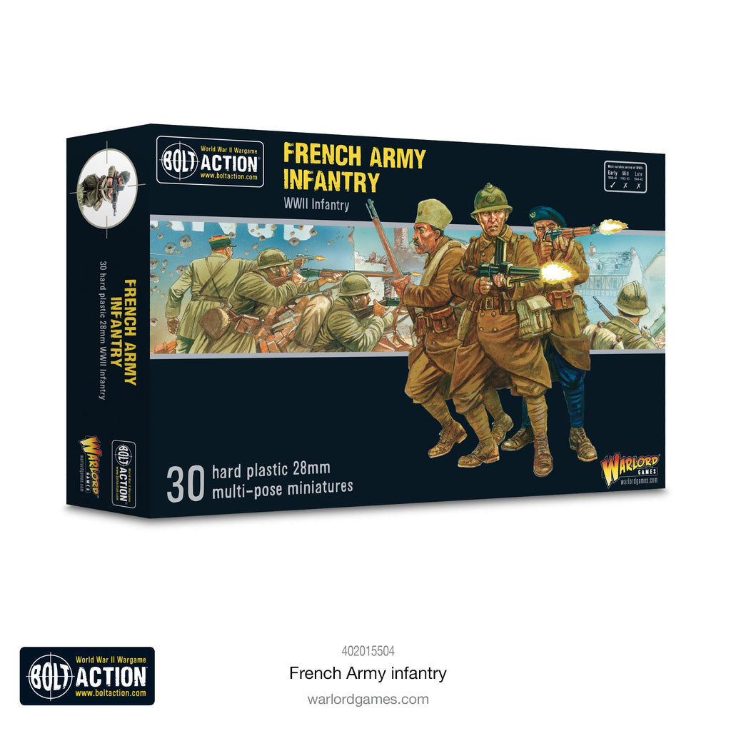 Bolt Action French Army Infantry Nov-23 Pre-Order - Tistaminis