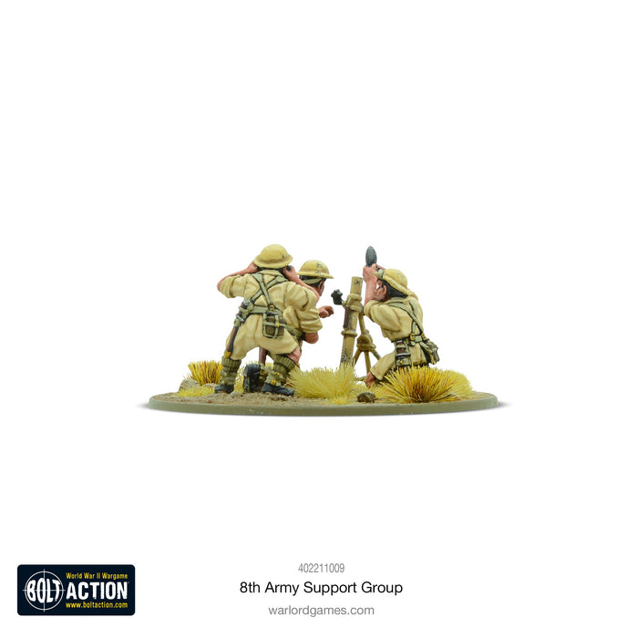 Bolt Action British 8th Army Support Group New - 402211009