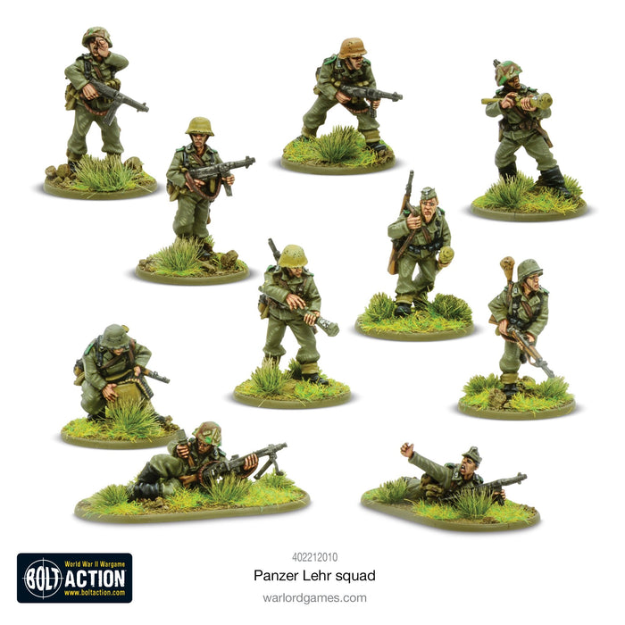 Bolt Action German Panzer Lehr Squad New - Tistaminis