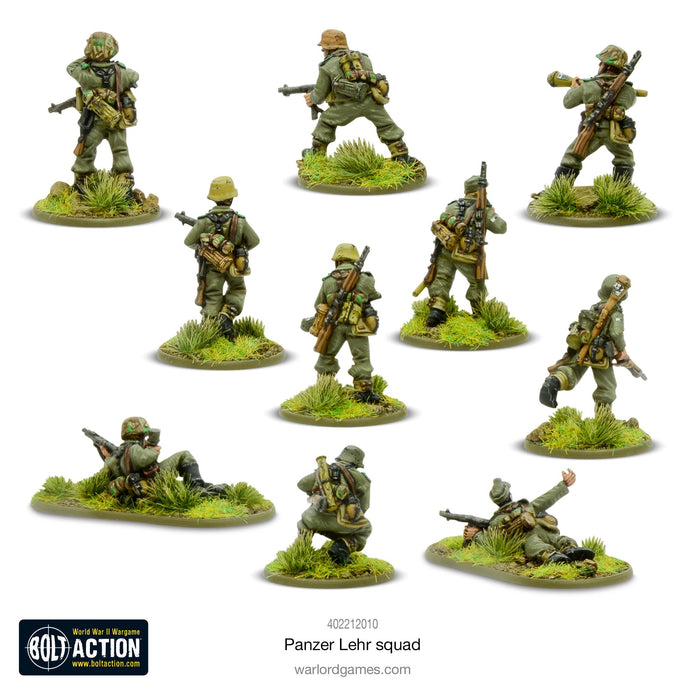 Bolt Action German Panzer Lehr Squad New - Tistaminis