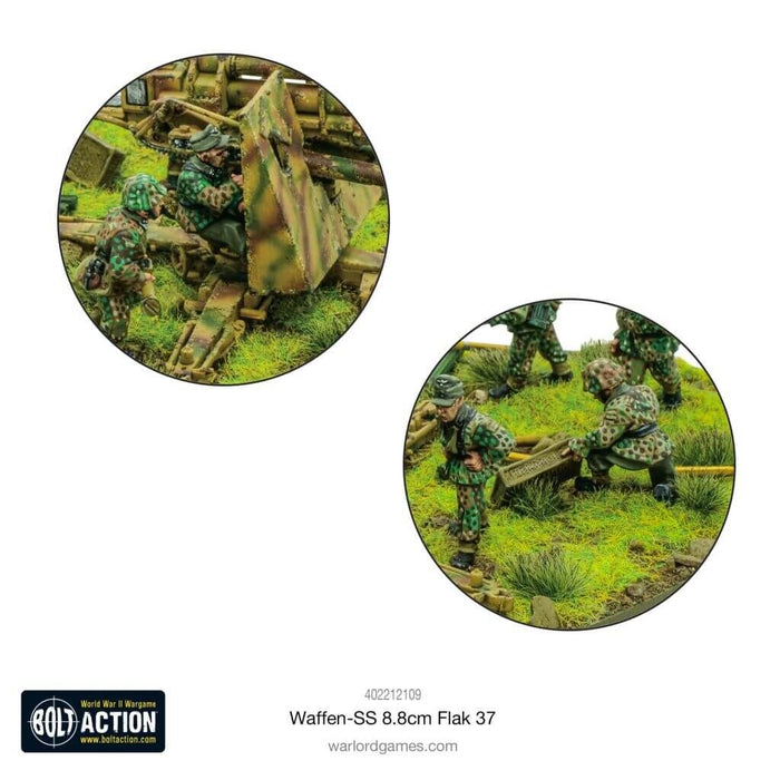 Bolt Action Waffen-SS 8.8cm Flak 37 New - Tistaminis