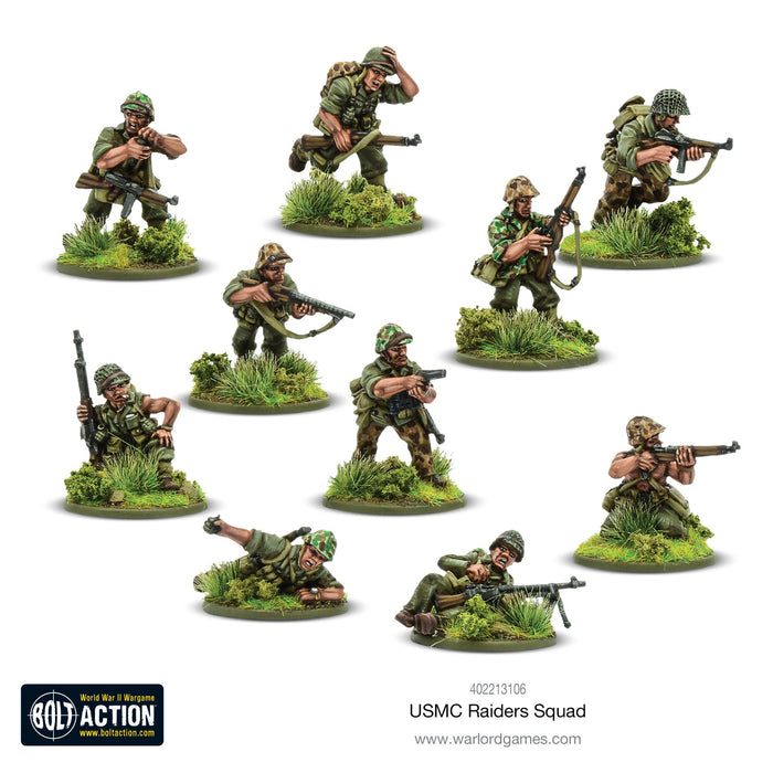 Bolt Action US Marine Raider Squad New - Tistaminis