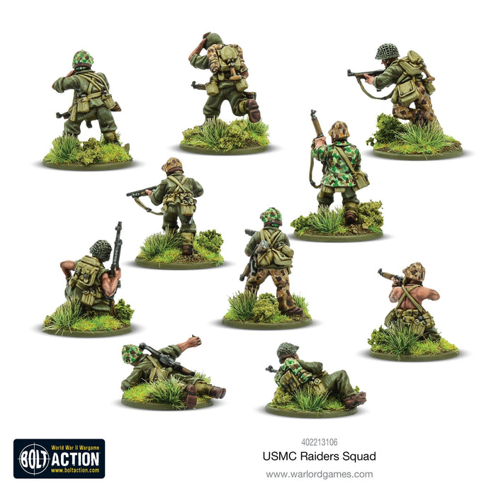 Bolt Action US Marine Raider Squad New - Tistaminis