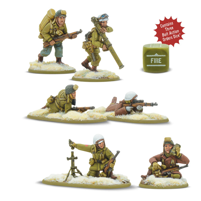 Bolt Action US Airborne (Winter) Weapons Teams January 2025 Pre-Order