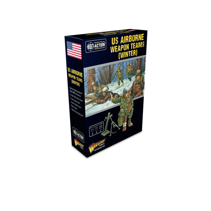 Bolt Action US Airborne (Winter) Weapons Teams January 2025 Pre-Order