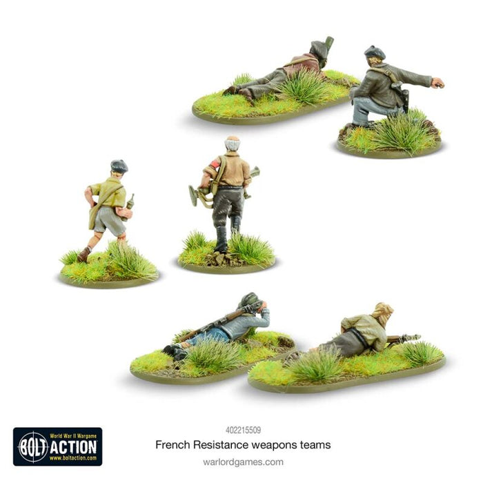 French Resistance weapons teams New - Tistaminis