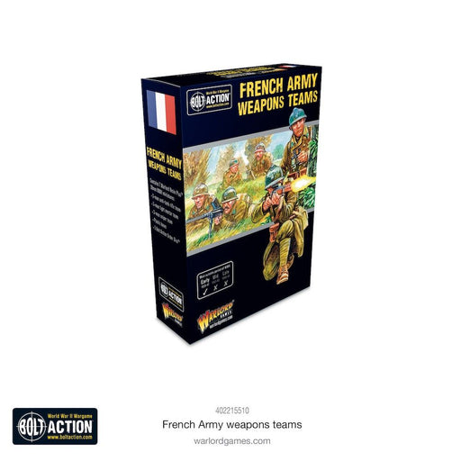 Bolt Action French Army Weapons Teams New - Tistaminis