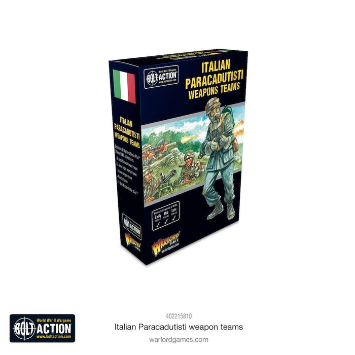 Bolt Action Italian Paracadutisti Weapons Team