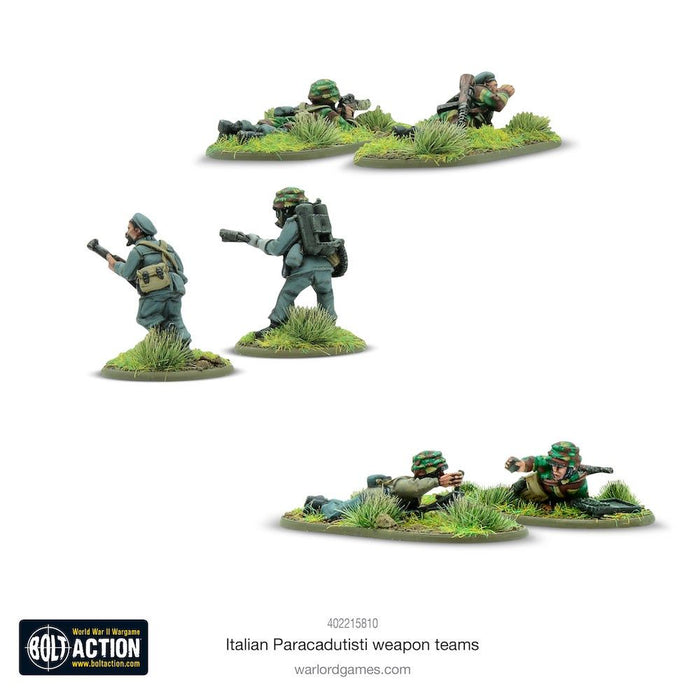 Bolt Action Italian Paracadutisti Weapons Team