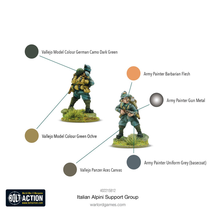 Bolt Action Italian Alpini support group