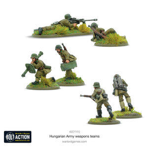 Bolt Action Hungarian Army weapons teams New - Tistaminis