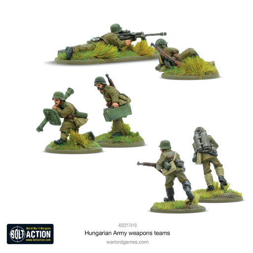 Bolt Action Hungarian Army weapons teams New - Tistaminis