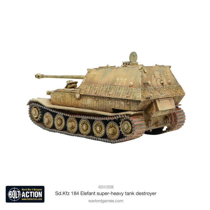 Bolt Action Sd.Kfz 184 Elefant Super-Heavy Tank Destroyer New - Tistaminis