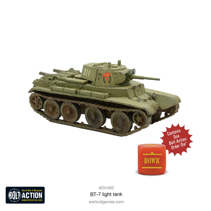 Bolt Action Soviet BT-7 Fast Tank New - 402414002