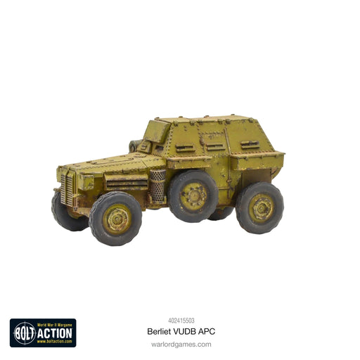 Bolt Action French Berliet VUDB armoured personnel carrier New - Tistaminis