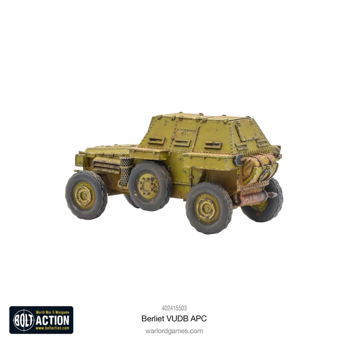 Bolt Action French Berliet VUDB armoured personnel carrier New - Tistaminis