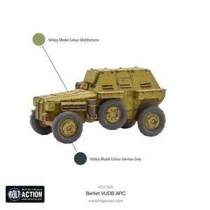 Bolt Action French Berliet VUDB armoured personnel carrier New - Tistaminis