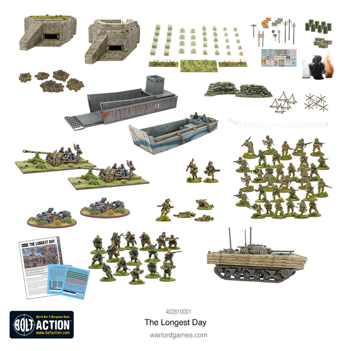 Bolt Action The Longest Day: D-Day Battle-Set New