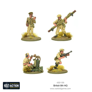 Bolt Action British 8th Army HQ New - Tistaminis