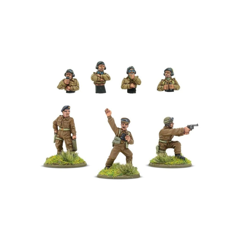 Achtung Panzer! British Army Tank Crew (ONLY AVAILABE WITH BUNDLE AT LAUNCH) New - Tistaminis