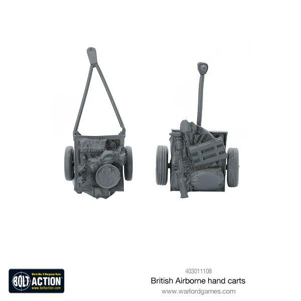 Bolt Action British Airborne Hand Carts New - Tistaminis