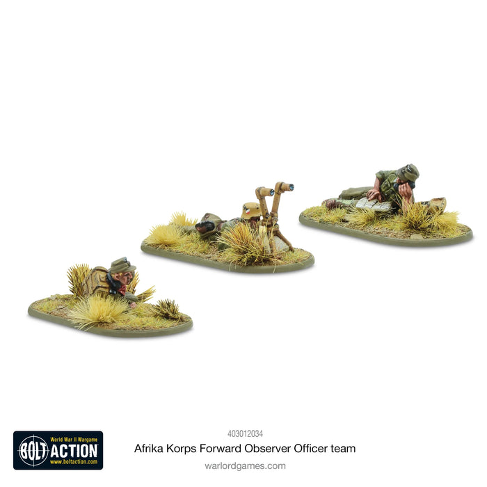 Bolt Action German Afrika Korps Forward Observer team New - Tistaminis