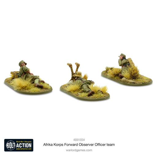 Bolt Action German Afrika Korps Forward Observer team New - Tistaminis