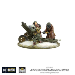 Bolt Action US Army 75mm Light Artillery M1A1 Winter New - Tistaminis