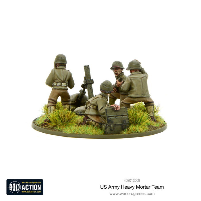 Bolt Action American US Army heavy mortar team New - Tistaminis