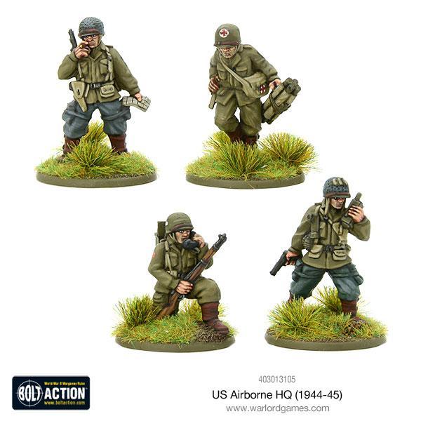 Bolt Action American US Airborne HQ (1944-45) New - Tistaminis