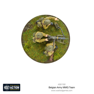 Bolt Action Belgian Army MMG Team New - Tistaminis