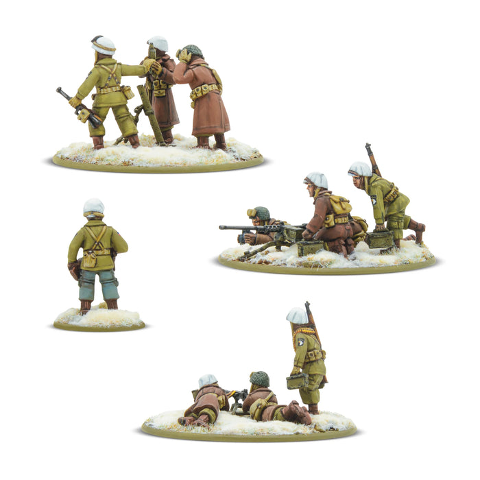 Bolt Action US Airborne (Winter) Heavy Weapons Platoon January 2025 Pre-Order