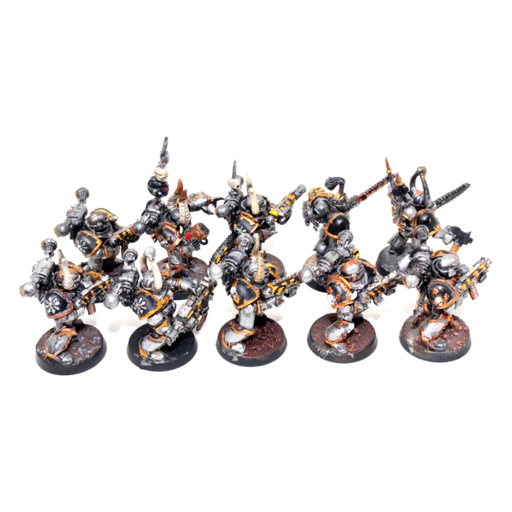 Warhammer Chaos Space Marines Tactical Marines Well Painted A6 - Tistaminis